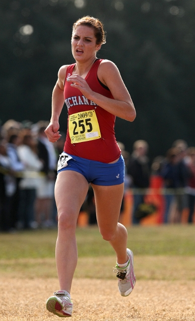 2009 CIF XC Girls D1-089.JPG - 2009 California CIF Cross Country Championships, Woodward Park, Fresno, California